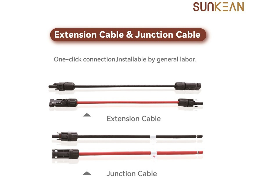 solar panel extensions cable