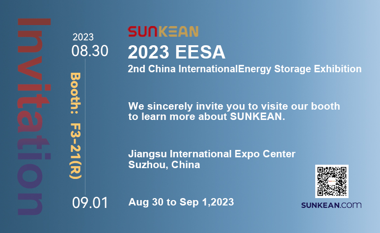 Welcome to SUNKEAN booth at China International Energy Storage Exhibition